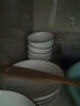 惠丽源 碗碟套装日式釉下彩陶瓷器餐具家用情侣微波炉厨具吃饭碟盘组合 18件（4碗4盘4勺4筷汤碗汤勺） 实拍图