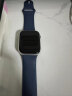 Apple/苹果 Watch Series 9 智能手表GPS款45毫米银色铝金属表壳 风暴蓝色运动型表带M/L MR9E3CH/A 实拍图