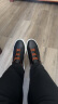 ZEGNA【618精选】杰尼亚男鞋新品鹿皮TripleStitch™奢华休闲鞋 黑色 9.5/43.5 偏大半码 晒单实拍图