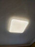 雷士（NVC）LED吸顶灯现代简约风格餐厅卧室灯具超薄大屏三色调光方形灯饰 晒单实拍图