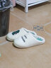 安尚芬秋冬棉拖鞋男士居家舒适加厚保暖卡通软底防滑情侣室内外棉拖鞋女 白色 40-41 实拍图