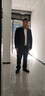 卡度顿西服套装男三件套职业商务小西装正装外套男修身新郎伴结婚礼服 黑色单扣【西服+西裤+衬衫】 6XL 【185-200斤】+8件礼品 实拍图