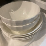 斯凯绨（Sky Top）面碗陶瓷汤碗纯白骨瓷餐具家用乔迁7英寸斗碗2件套装 晒单实拍图