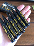 宝克（BAOKE）MS202 书法笔秀丽笔专用填充墨水 黑色 6小支/盒 实拍图