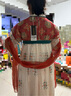 罗蒙儿童汉服春秋季女童唐装中国风女孩古装毕业演出服 敦煌橘 170 实拍图