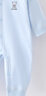 棉芹婴儿衣服新生儿连体衣春秋纯棉内衣初生0-3个月哈衣爬服宝宝衣服 蓝地球2件装-四季 73cm (建议3-6个月) 实拍图