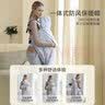 贝怡熊Beeio【暖暖出行】婴儿外出披风秋冬加厚宝宝披肩保暖带帽斗篷防风 【加厚婴儿披风 灰色】 实拍图