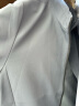海澜之家（HLA）【牛奶丝】夹克男24新款轻商务经典系列印花外套男春季 蓝灰31 170/88A(M)  推荐63-68kg 晒单实拍图