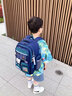 卡米羊Kamiyang儿童书包小学生一二三到六年级男童男生2023新款减负护脊女生书包 宝蓝绿+(挂饰+6件套+手表+笔盒) 大号3-6年级 实拍图