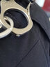 三刃木新品钛合金汽车钥匙扣指虎防身破窗锥救援割绳轻巧挂扣SK046 SK046KB碳纤面 实拍图