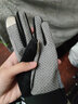 慕熙威尔 骑行手套男女全指薄款夏季户外运动登山旅行防晒山地车骑行防晒防滑摩托车手套钓鱼手套 灰色 S小码 实拍图