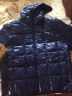 H&M男装棉衣保暖绗缝户外轻便宽松连帽外套1169656 亮蓝色 175/108 晒单实拍图