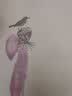六品堂蜡染小卷轴挂轴 手写空白画轴毛笔书法作品纸专用禅意半生熟写意装裱书房创作挂画【结果】 实拍图