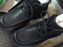 金利来（Goldlion）男鞋男靴工装靴时尚商务保暖加绒皮鞋舒适耐磨棉靴G571240153TRR-炭灰色-41码 实拍图
