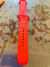 达梭适用苹果手表表带apple watch10/S9液态硅胶iwatchSE/7/8运动表带男女潮流创意ultra运动防水表链 经典-红色 44/45/46/49mm（标准码） 实拍图