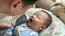 LOVE TO dream澳洲品牌新生婴儿防惊跳睡袋四季通用襁褓式睡袋儿童投降式防踢被 蓝天白云（四季通用） M码：8-15斤（约3-6个月） 实拍图