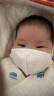 ecuskids爱卡思儿童口罩新生儿婴儿口罩0-6个月6-12个月 0-3岁适用 纯白小狮子 5枚/包 实拍图
