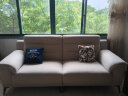 帕沙曼（pashaman）沙发 布艺沙发棉麻现代小户型客厅高靠背可置物乳胶沙发 1001PZ 2.2米 大双人位[多色可选] 棉麻布:乳胶+3cm紫罗兰+竹炭海绵 实拍图