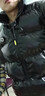 啄木鸟棉马甲男冬季情侣加厚大码外套青少年男生潮流百搭保暖背心坎肩装 黑色 L 【建议120-135斤】 实拍图