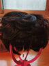 恒发假发女全头套真发短卷发遮白发老人妈妈款时尚透气自然假发套 全真发+递针头旋 自然黑 短发 实拍图