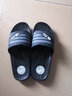 回力拖鞋男浴室凉拖男女情侣款一字拖舒适厚底耐磨室外防滑凉拖鞋 3225-25黑色. 43 实拍图