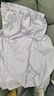 猫人防螨抑菌纯棉女士睡衣女月子服孕妇可哺乳家居服带胸垫紫色XL 实拍图
