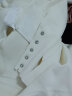 卓雅周末22秋季新款可拆卸刺绣蕾丝领打底针织衫毛衣女EJWACQ85 白色-预售7天 S-预售7天 实拍图