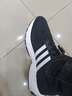 阿迪达斯（adidas）正品男鞋2025年秋季网面时尚休闲跑步鞋轻便透气减震耐磨运动鞋 FV8786/黑白/店长力荐 42.5 实拍图