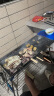 原始人 烧烤炉户外不锈钢烧烤架 家用烤肉架便携碳烤炉 套餐三：套餐二+大置物架+食物盘*2 晒单实拍图