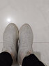 德力普（Delipow）防雨鞋套 男女加厚底防水防滑耐磨鞋套便携式雨具雨靴套成人儿童通用硅胶防水鞋套  加厚升级款雨鞋【白色】  M(适合34-36码) 实拍图