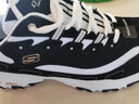 斯凯奇（Skechers）男鞋经典情侣熊猫鞋男子休闲运动鞋厚底缓震老爹鞋 52675/BKW 44 实拍图