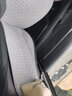 亚麻透气汽车坐垫四季通用夏季单垫座垫通用车用座垫 灰色（长格子） 五座七件套连靠背 实拍图