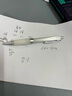 uni三菱圆珠笔SXN-1000占士甸圆珠笔原子 笔0.7mm舒适金属杆中油笔可换笔芯黑笔软握签字笔 粉杆色+0.5黑中性笔芯*5支 实拍图