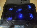 索皇（SUOHUANG） 笔记本散热器（电脑支架/笔记本散热架/散热垫/可调速/17英寸以下） 黑色液晶旗舰版 实拍图