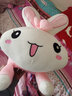 红运来小兔子毛绒玩具公仔玩偶布娃娃睡觉抱枕七夕情人节送女友老婆礼物 粉色余生都是你 90厘米（+小挂件） 实拍图