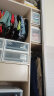 爱丽思（IRIS） 【买3兔1】爱丽思收纳箱可叠加塑料抽屉式收纳箱储物箱透明内衣收纳盒百纳箱爱丽丝 30L 白色BC-200D 实拍图