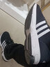 阿迪达斯（adidas）正品男鞋2025年秋季网面时尚休闲跑步鞋轻便透气减震耐磨运动鞋 FV8786/黑白/店长力荐 42.5 实拍图