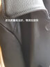 雪豹男士真皮头层鹿皮商务休闲体制内简约时尚翻领皮行政夹克外套 黑色 2XL /52(180/100A) 实拍图