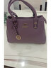 袋鼠魔方品牌包包女包女士手提包2025七夕时尚简约大容量妈妈包单肩斜挎包 紫色 实拍图
