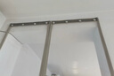 美日富达空调透明PVC挡风门帘隔热防走冷空气超市商用门面自吸挡风隔断 灰色2.0mm厚加配重 本店所有尺寸均可定制 实拍图