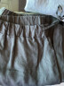 无印良品 MUJI 女式 法国亚麻 直筒裤 402825 BEG01C1S 深灰色 M 晒单实拍图