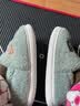 安尚芬 冬季棉拖鞋男女士可爱小龙时尚百搭亲肤舒适保暖防滑 情侣鞋 白色【兔子】 38-39 适合37-38 实拍图