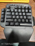 e元素K700单手机械键盘 手游吃鸡神器LOL CF游戏键盘鼠标套装（支持在上王座用）可换轴可改键位小键盘 K722 无线红轴【不可拆手托】 实拍图