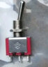 JIMDZ摇臂开关 钮子开关拨动开关MTS-203/3脚2档3脚3档小型电源开关 6脚2档 实拍图