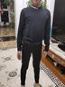 卡尔美（KELME） 运动健身服男套装透气长袖紧身衣加绒内搭保暖紧身裤 加绒加厚高领套装 儿童:150cm 实拍图