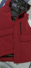 才子男装连帽马甲男秋冬季新款修身保暖休闲迷彩无袖棉服外套 红色 L(170/88A) 晒单实拍图