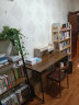 艺柳园 实木书架层架 置物架 桌面书架 伸缩书架 原木色 实拍图
