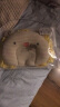威尔贝鲁WELLBER婴儿枕头卡通造型枕0-1岁新生儿宝宝枕头透气 小熊(细条) 24*21cm 晒单实拍图