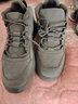 加洲公牛春春季男鞋时尚板鞋潮流休闲鞋靴中高帮马丁靴男士防滑工装鞋子男 灰色 42 实拍图