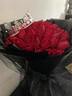 维纳斯鲜花速递红玫瑰花束生日礼物全国花店同城配送女友老婆 情有独钟-33朵红玫瑰花束 实拍图